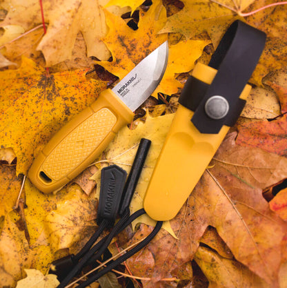 Morakniv Eldris med Tändståls-kit Gul