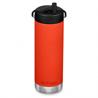 Klean Kanteen TKWide Isolerad 473ml (Twist Cap) Vattenflaska Tiger Lily - NatureLife