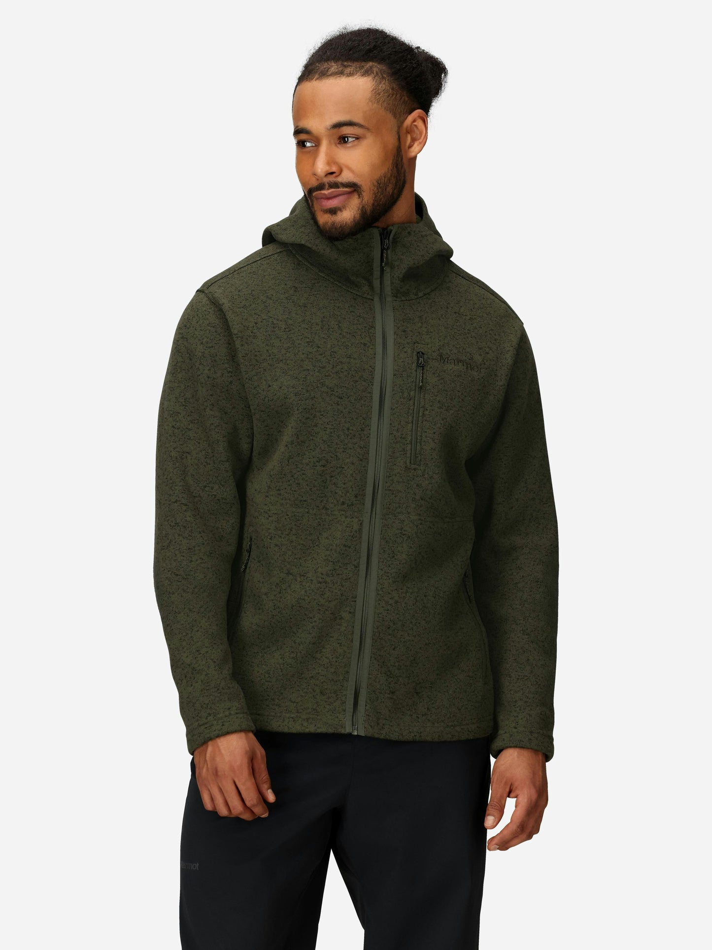 Marmot Drop Line Full Zip Hoody Nori Heather