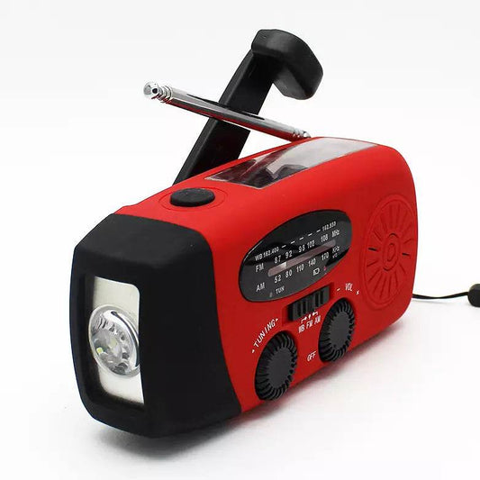 Vevradio Med Solcell Och Powerbank - NatureLife