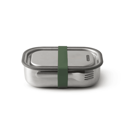 Black+Blum Lunchbox Large Stainless 1000ml Oliv - NatureLife
