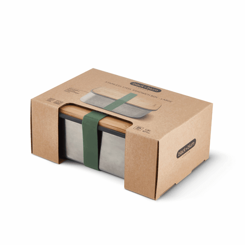 Black+Blum Sandwichbox Large 1250ml Oliv - NatureLife