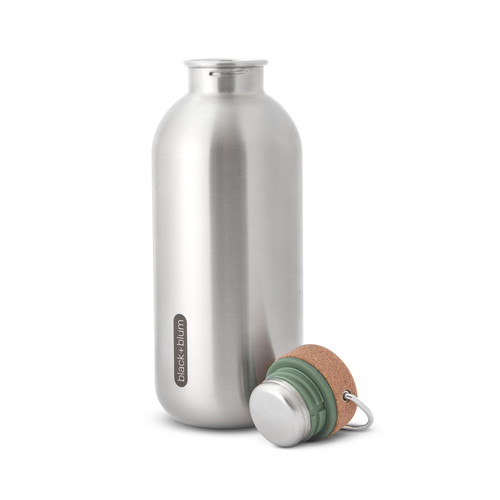 Steel Bottle Small 600ml Oliv
