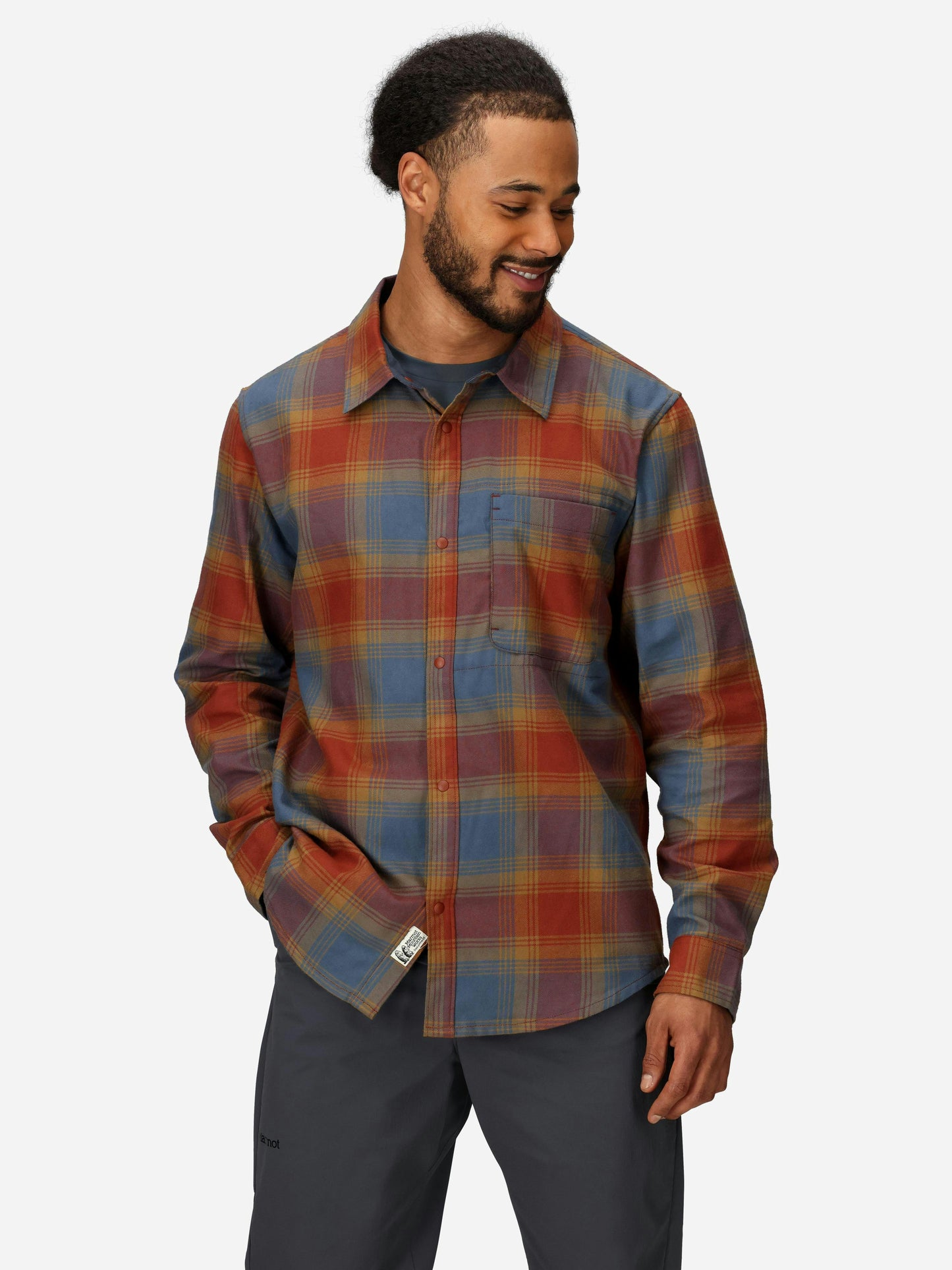 Marmot Stonepeak Lightweight Performance Flannel LS Pecan