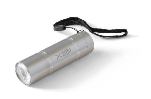 Ficklampa 80LM Silver