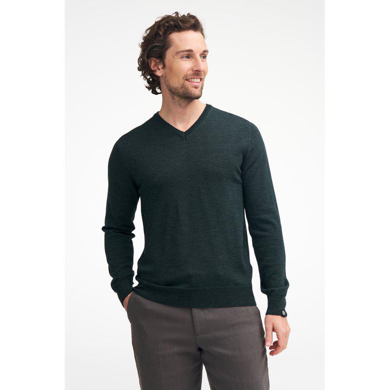 Ivanhoe Merino V-Neck Male Black
