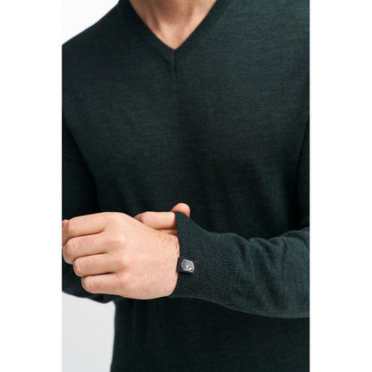 Ivanhoe Merino V-Neck Male Black