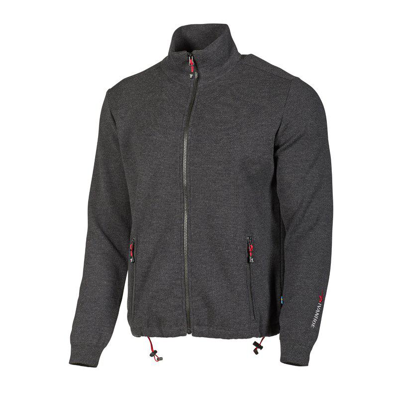 Ivanhoe Hadar Full Zip Graphite Marl