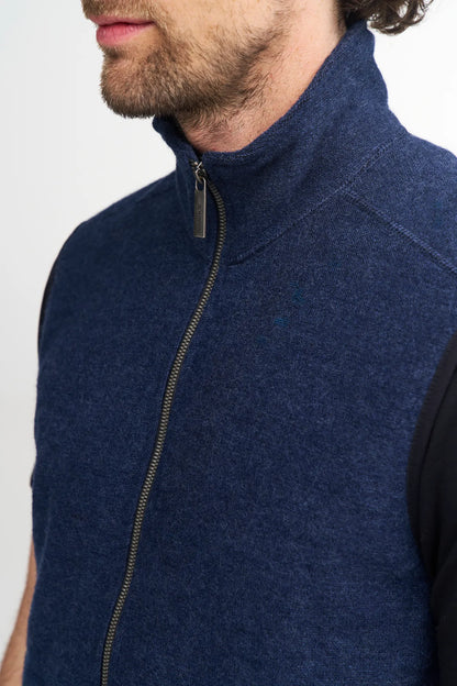 Ivanhoe Men's Kurre Vest Light Navy