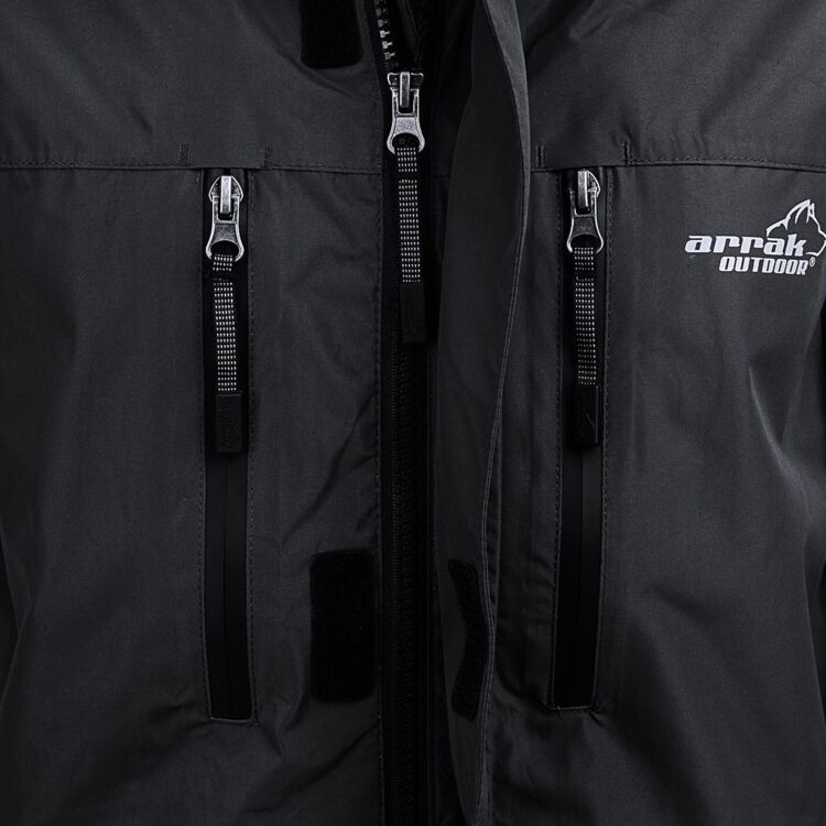 Arrak Outdoor Arrak Rain Jacket Men Svart