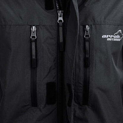 Arrak Outdoor Arrak Rain Jacket Men Svart