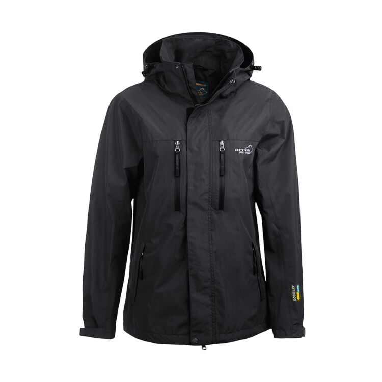 Arrak Outdoor Arrak Rain Jacket Men Svart
