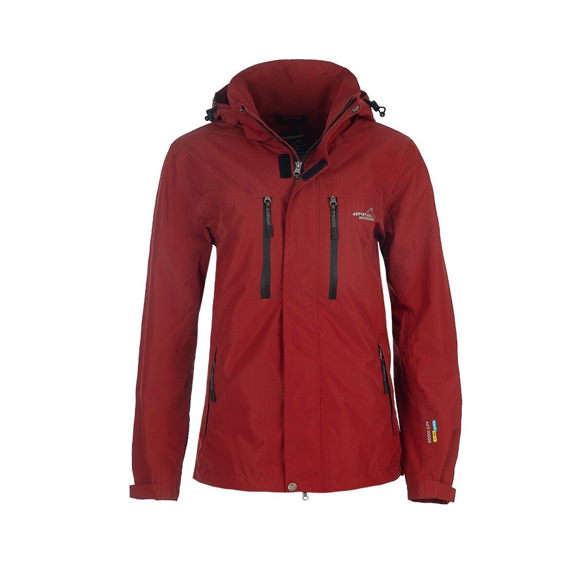 Arrak Outdoor W's Arrak Rain Jacket DK Red
