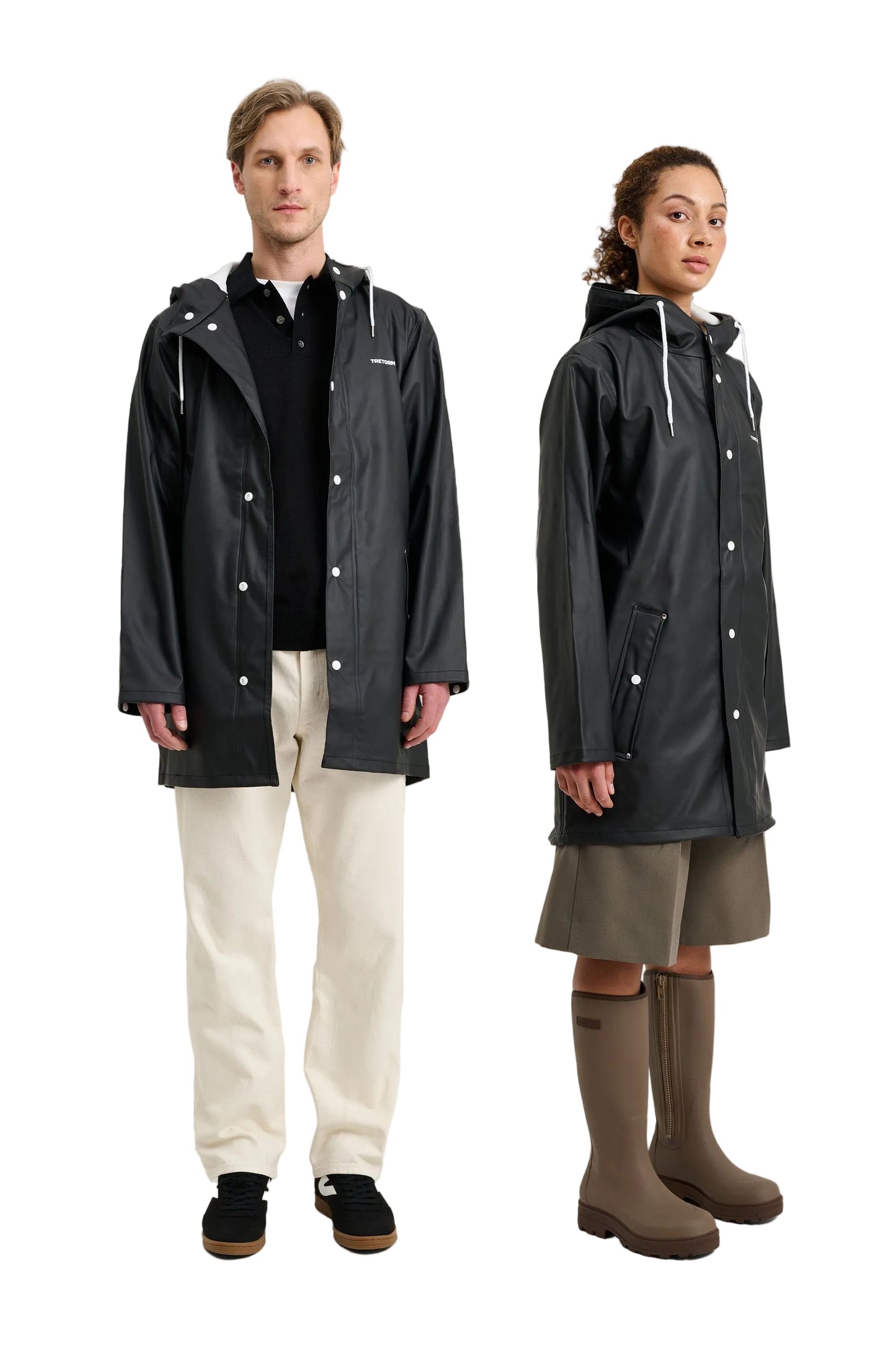 Tretorn Unisex Wings Rain Jacket Black