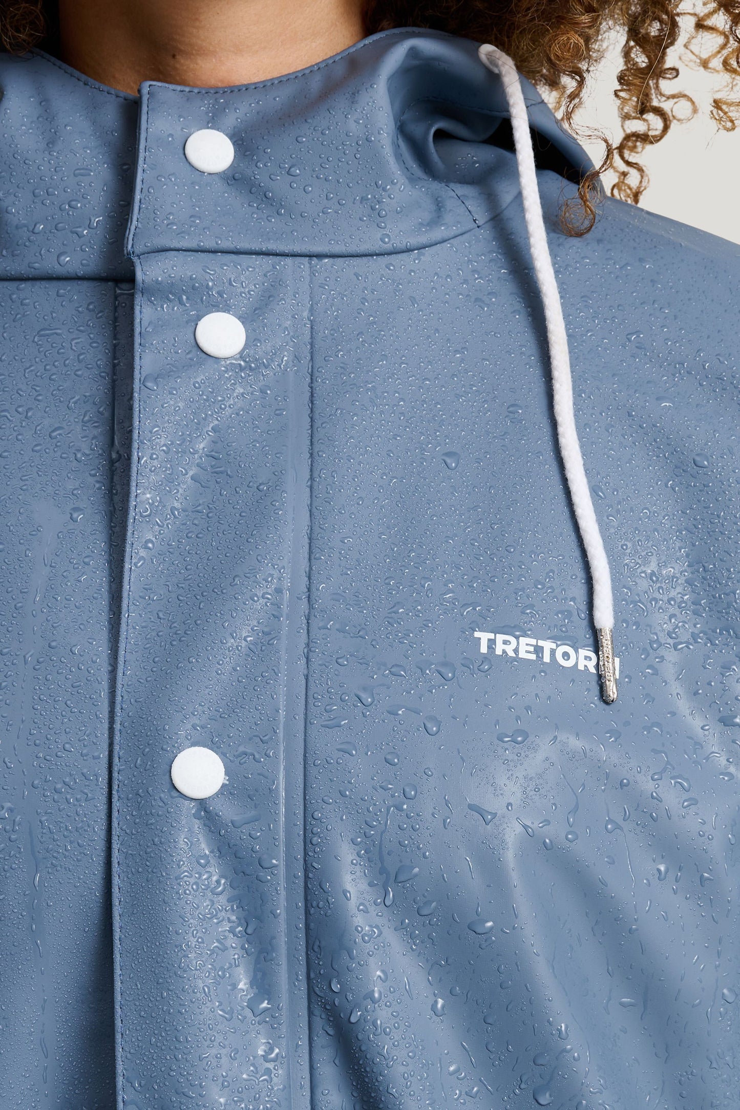 Tretorn Unisex Wings Rain Jacket Stone Blue