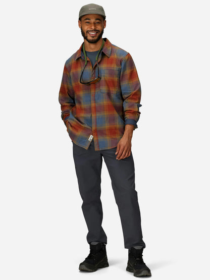 Marmot Stonepeak Lightweight Performance Flannel LS Pecan