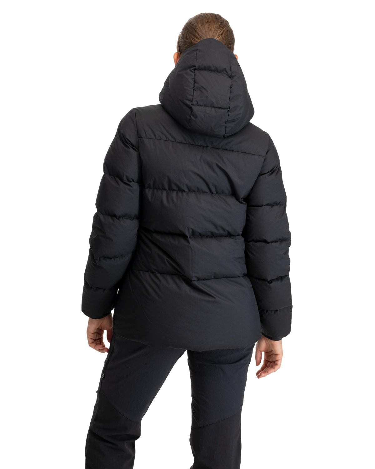 Bergans Lava Warm Down Jacket w/Hood Women Black