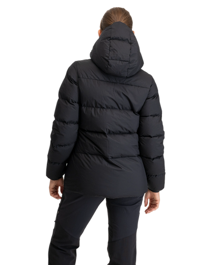 Bergans Lava Warm Down Jacket w/Hood Women Black