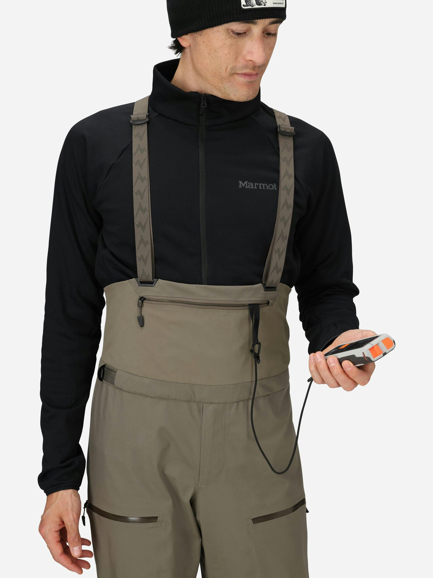 Marmot Solitude UL Bio 1/4 Bib Claystone