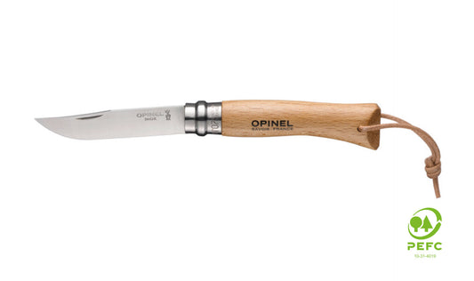 Opinel N°07 Bushwhacker Beech Stainless Steel