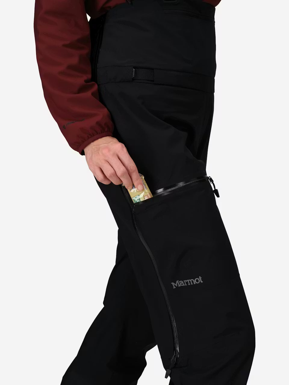 Marmot Wm's Solitude UL Bio / Bib Black