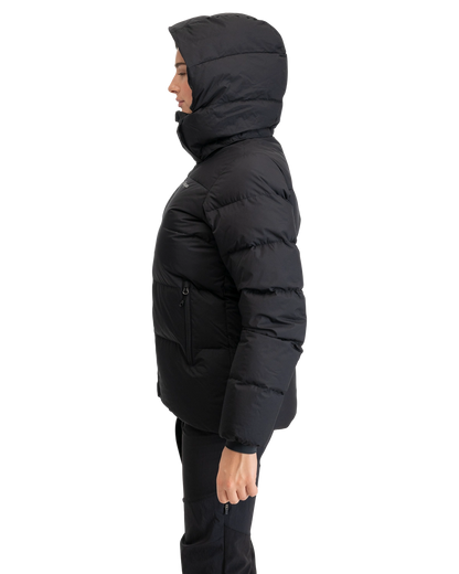 Bergans Lava Warm Down Jacket w/Hood Women Black