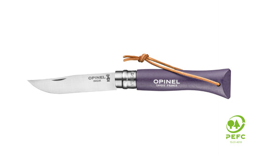 Opinel N°06 Bushwhacker Purple Grey