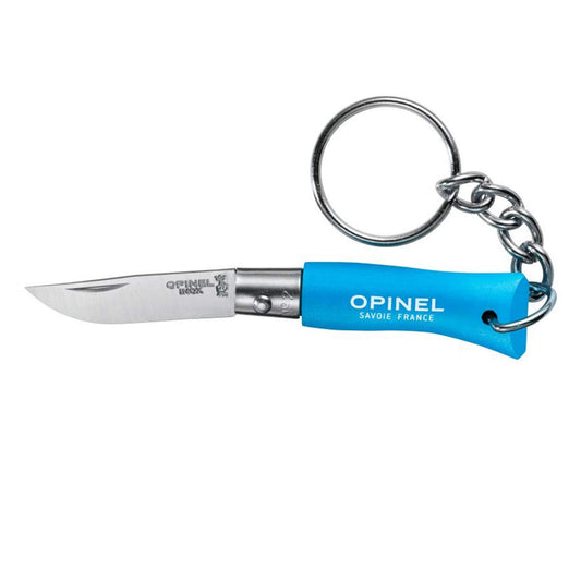 Opinel N°02 Keychain Cyan