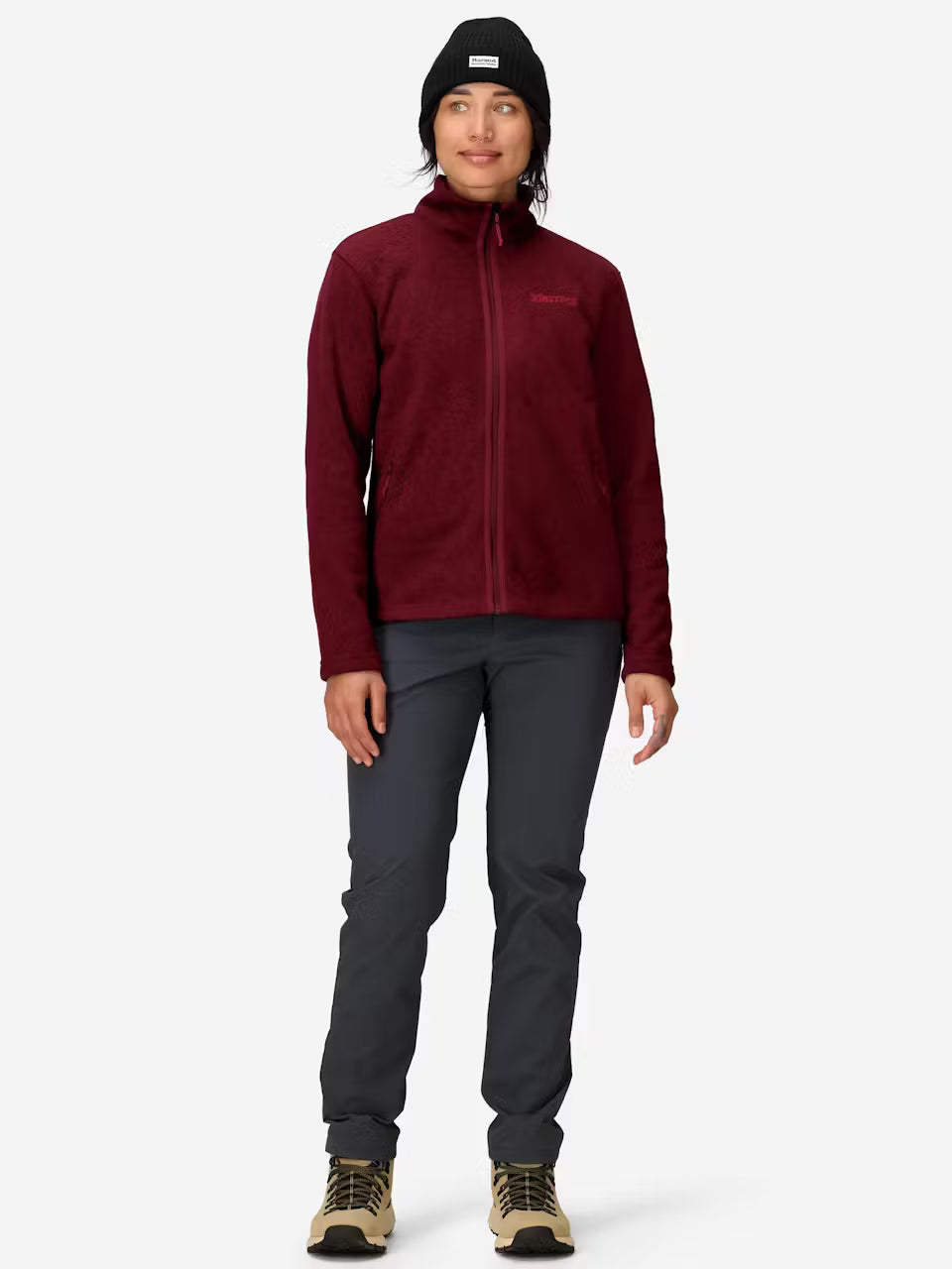 Marmot Wm's Drop Line Jacket Acai Berry Heather