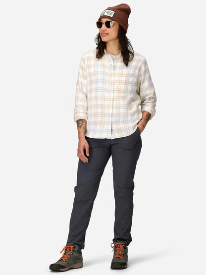Marmot Wm's Rush Creek Leightweight Flannel LS Pearl
