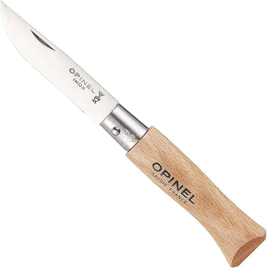 Opinel N°04 Beech Stainless Steel