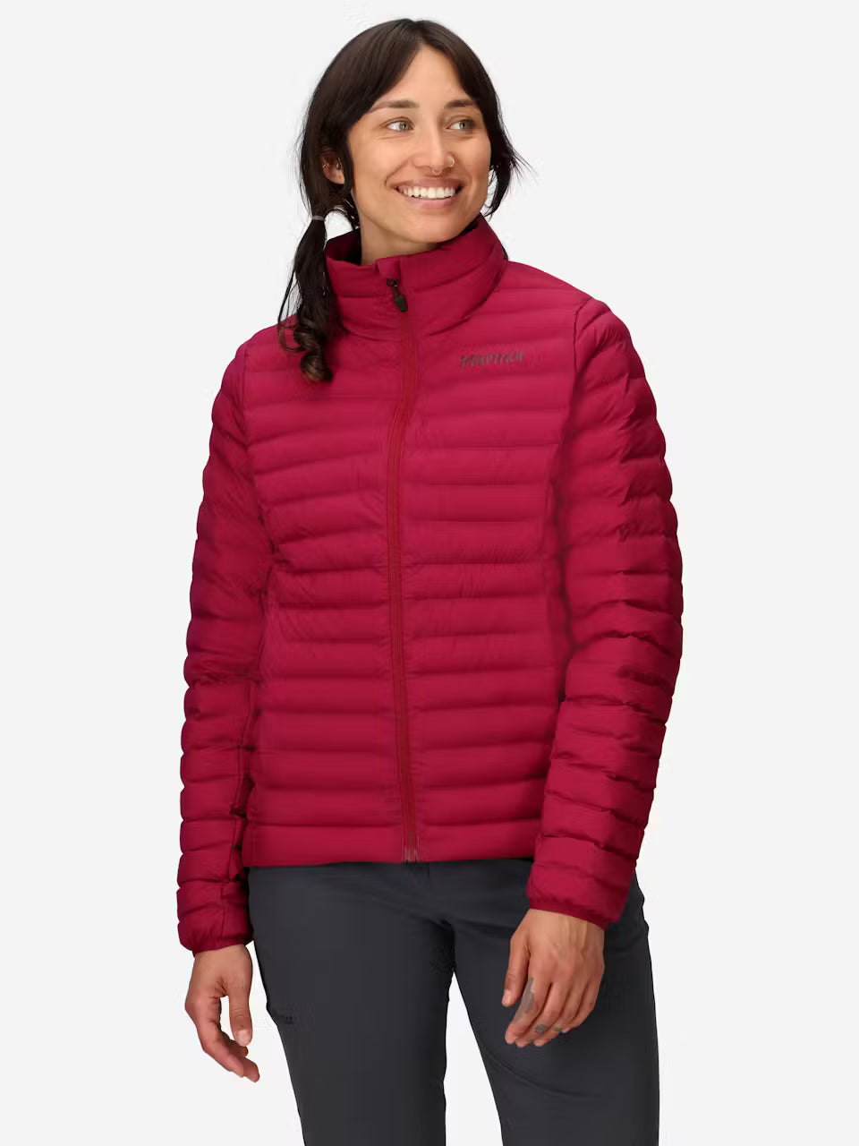 Marmot Wm's Echo Featherless Jacket Red Mulberry