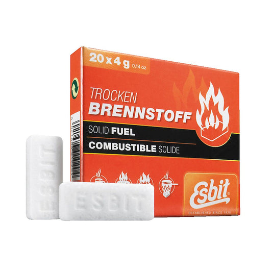 Esbit Bränsletabletter Solid Fuel, 20 x 4 gram