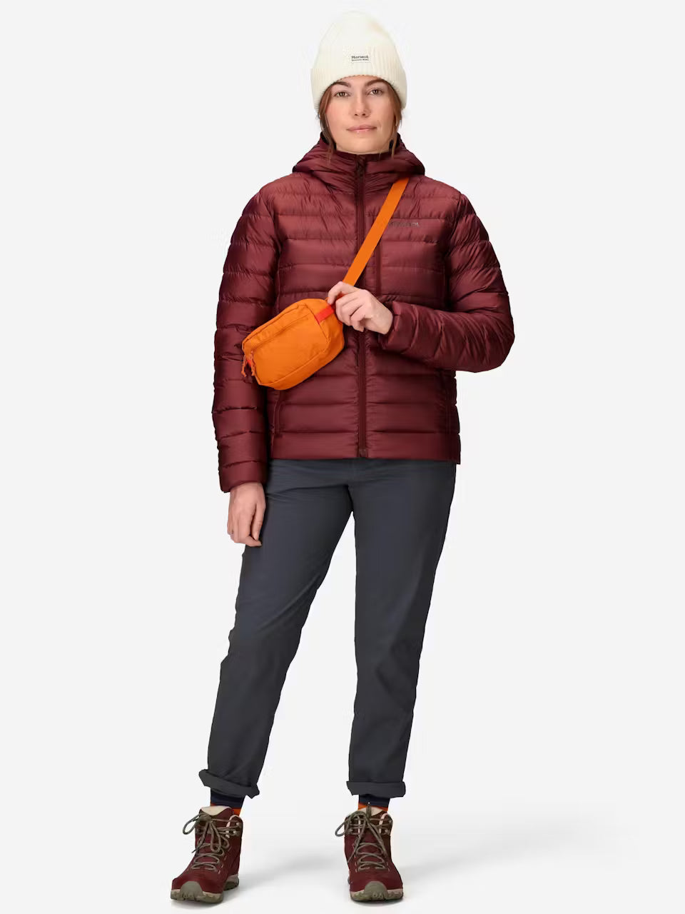 Marmot Wm's Highlander Hoody Acai Berry