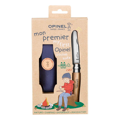 Opinel Set My 1St Opinel Beech +Sheath
