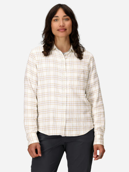 Marmot Wm's Rush Creek Leightweight Flannel LS Pearl