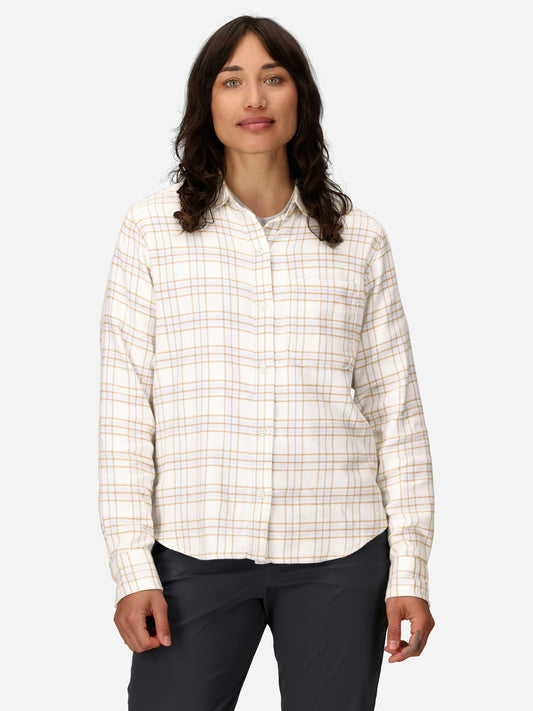 Marmot Wm's Rush Creek Leightweight Flannel LS Pearl
