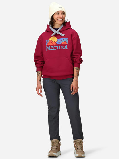 Marmot Wm's Coastal Hoody Red Mulberry