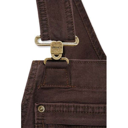Carhartt Crawford Bib Overall Dark Brown - NatureLife