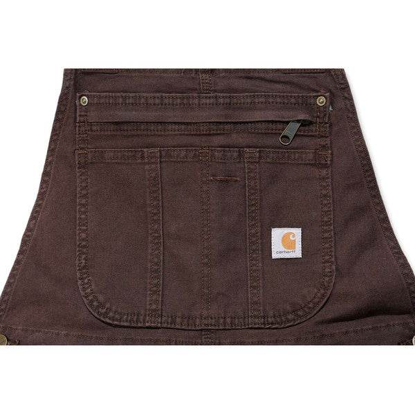 Carhartt Crawford Bib Overall Dark Brown - NatureLife