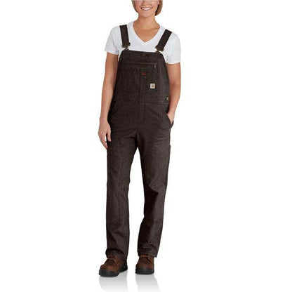 Carhartt Crawford Bib Overall Dark Brown - NatureLife