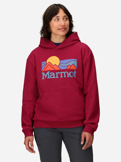 Marmot Wm's Coastal Hoody Red Mulberry