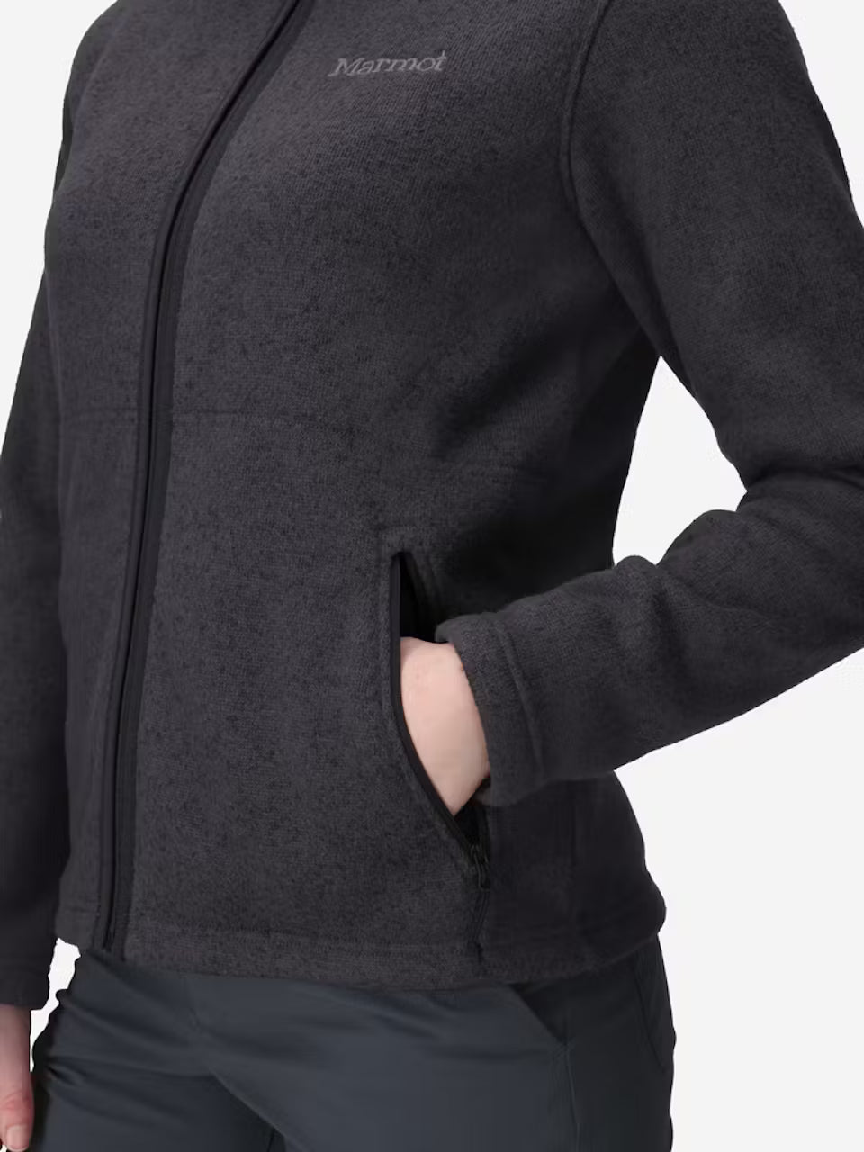 Marmot Wm's Drop Line Jacket Black Heather