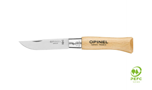 Opinel N°04 Beech Stainless Steel