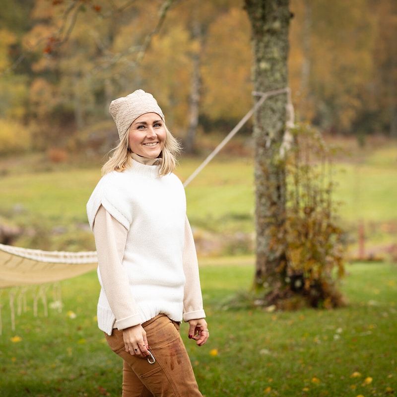 Sätila Läckö Vest Off White