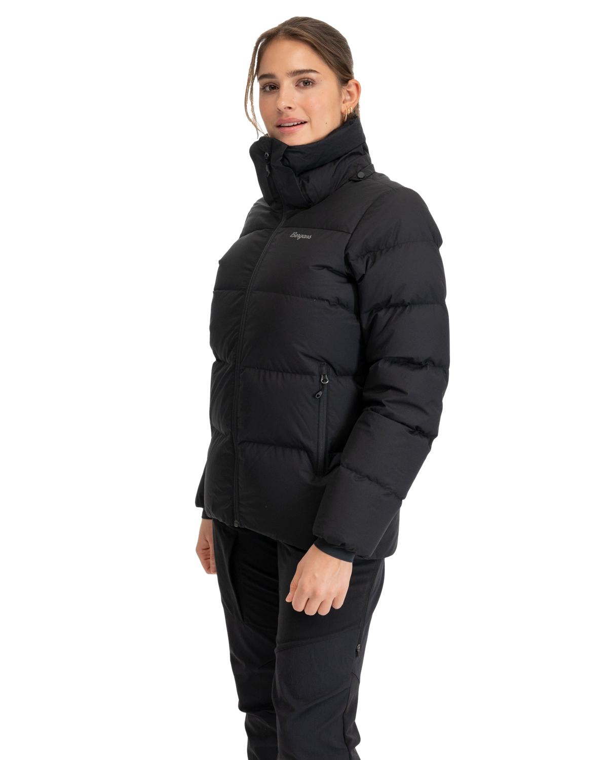 Bergans Lava Warm Down Jacket w/Hood Women Black