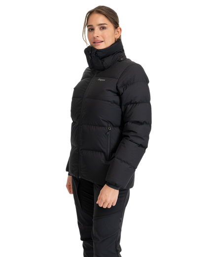 Bergans Lava Warm Down Jacket w/Hood Women Black