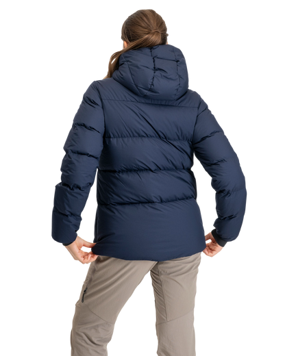 Bergans Lava Warm Down Jacket w/Hood Women Navy Blue