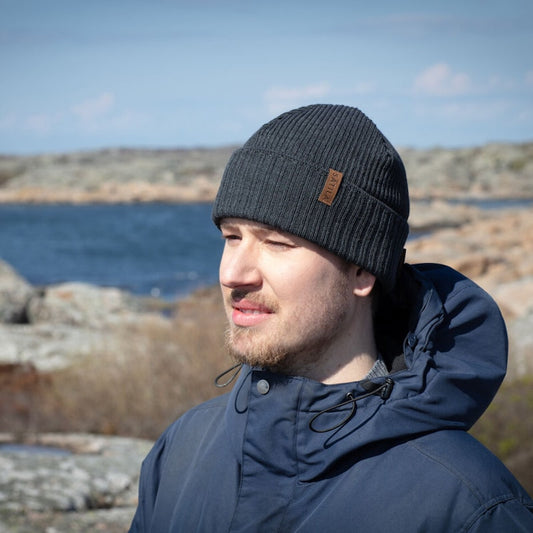 Sätila Fors Brown Label Mössa Dark Grey