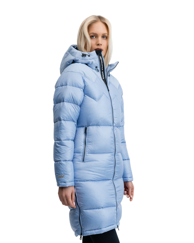 Mountain Works Cocoon Down Coat Forever Blue
